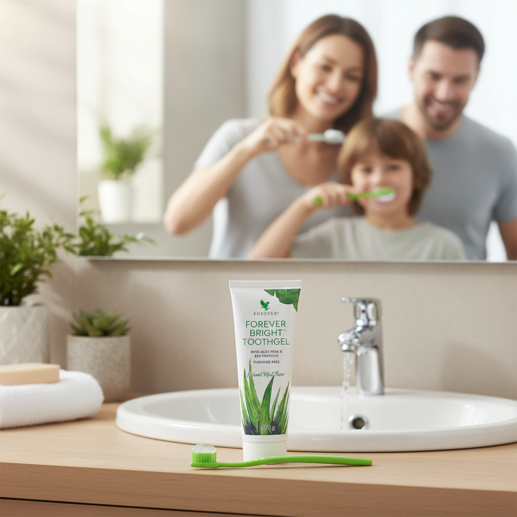 Forever Bright® Zahngel – Natürliche Minze, Fluoridfrei 130 Gr 