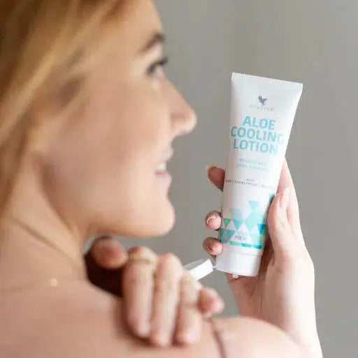 Aloe Cooling Lotion-Massage Gel-with menthol-eucalyptus-rosemary-118 ml - LUX-Anic